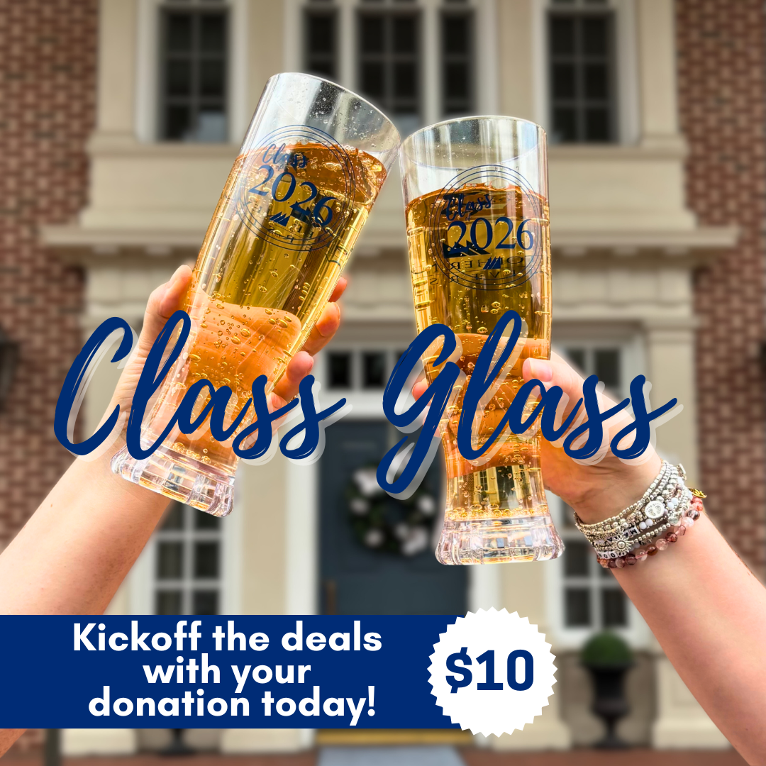 Kickoff the deals with your $10 donation today through Class Glass