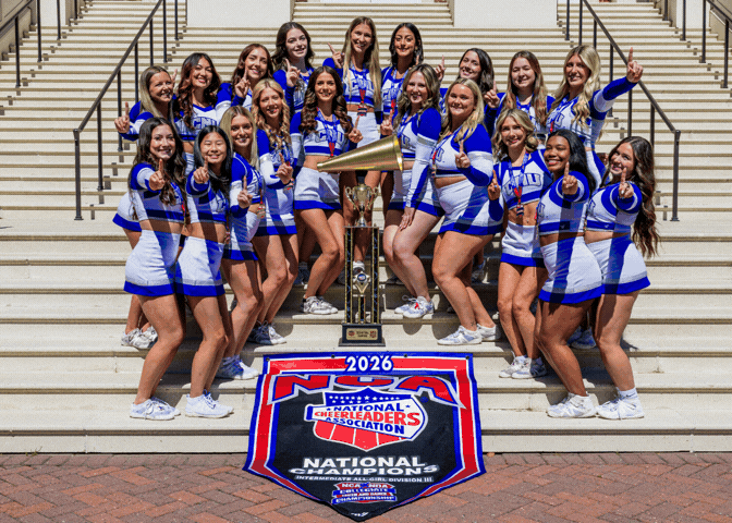 Photos of the CNU Cheerleaders.