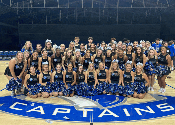 Photos of the CNU Cheerleaders.
