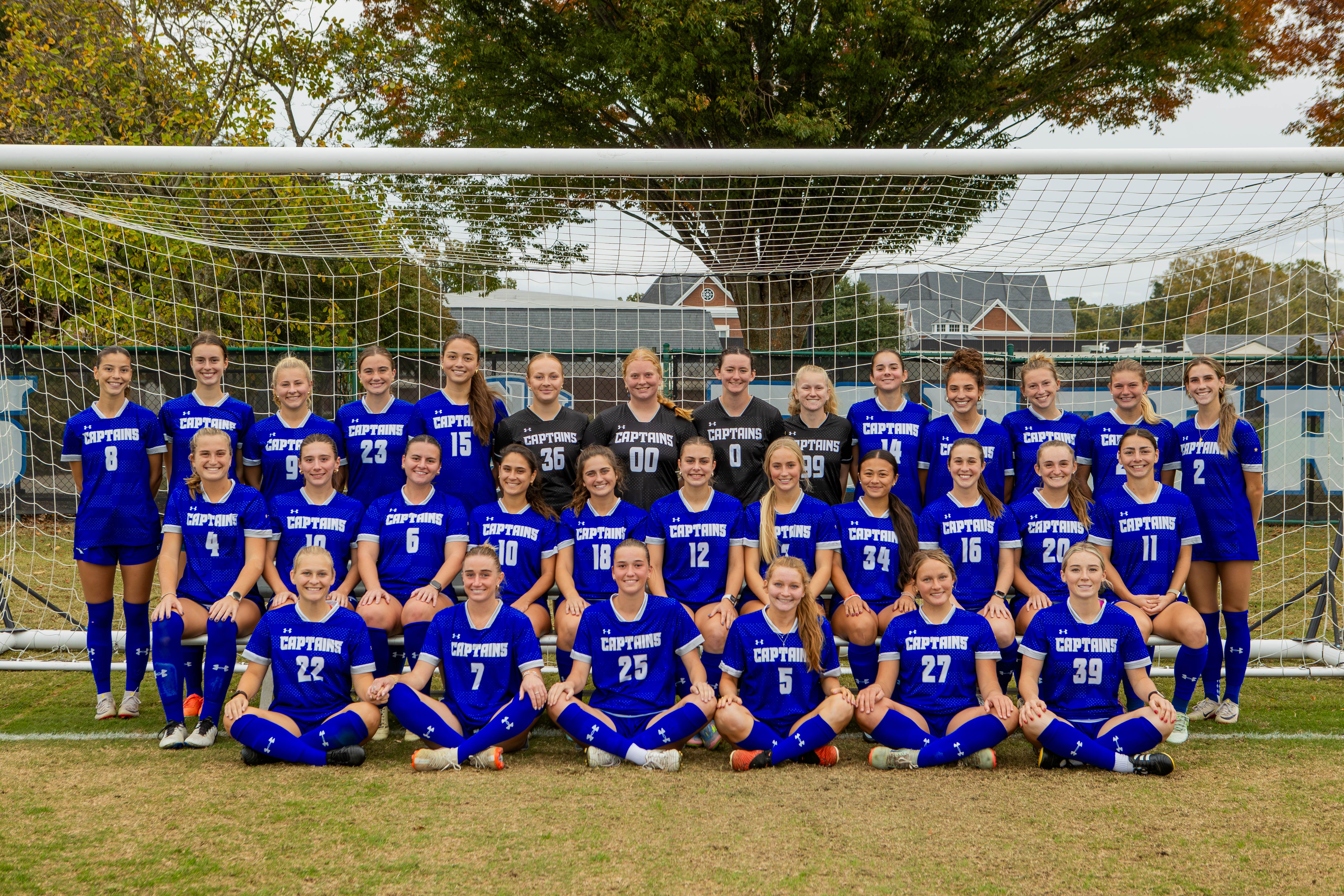 Photo of the CNU Women's Soccer team.