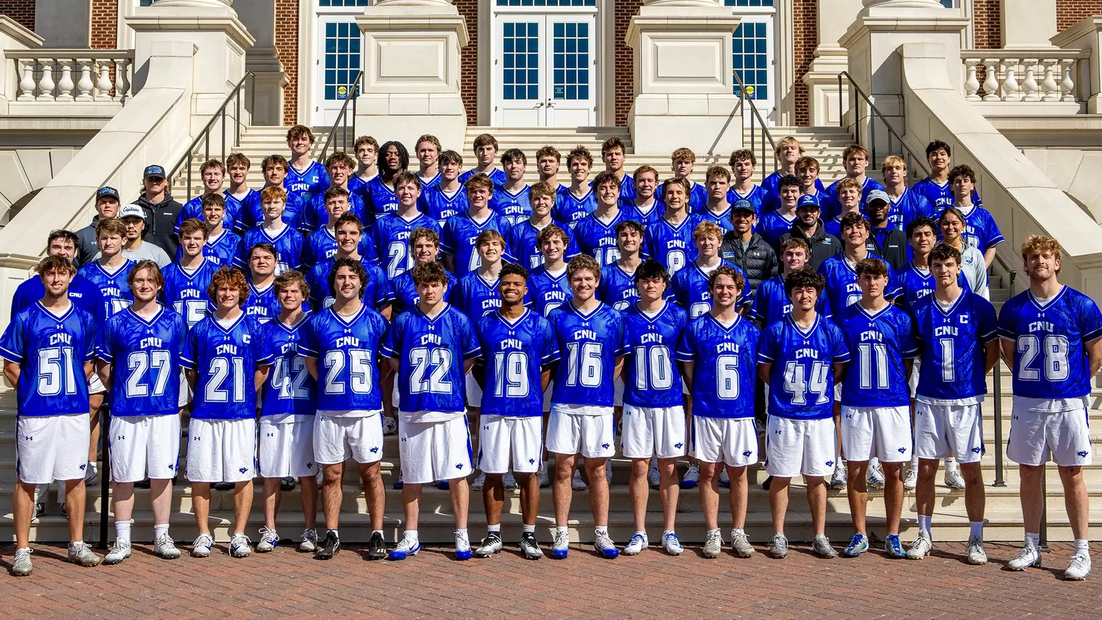 Group photo of the Men's Lacross team